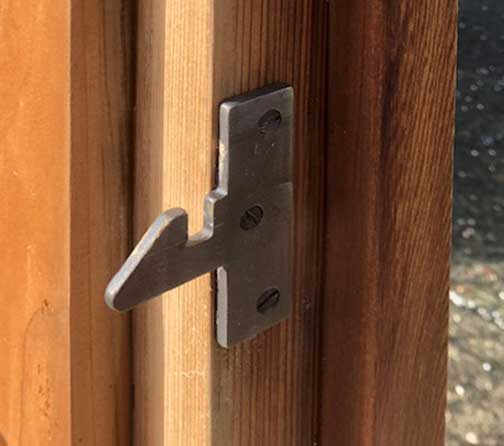 Rocky Mountain gate latch strike plates