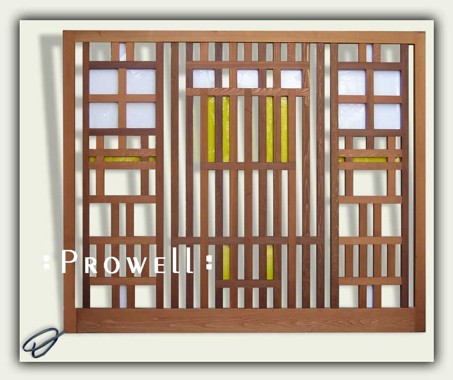 Decorative trellis panel #1 in Andover, MA