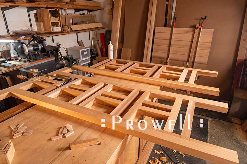 shop progress. Building trellis #3
