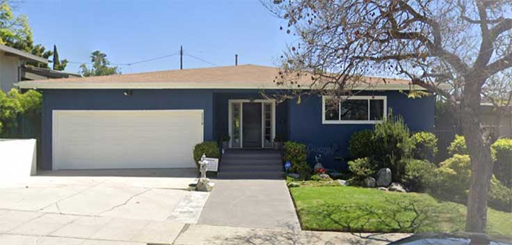 site photo showing before shot of residence for arbor #10-7 in los angeles