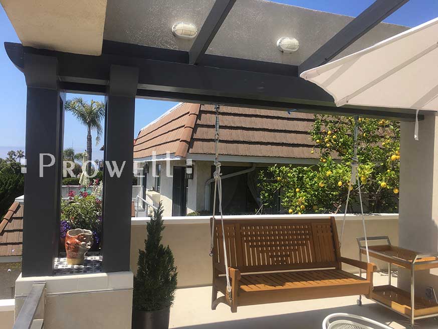 custom wood porch swing #22-2d in Los Angeles