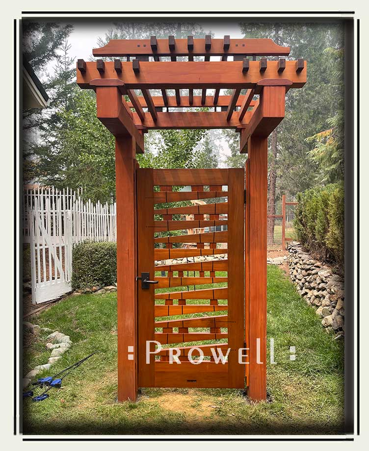 unique gate #214f in marin county, CA