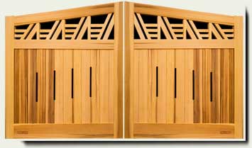 photo link to wood driveway gate #10