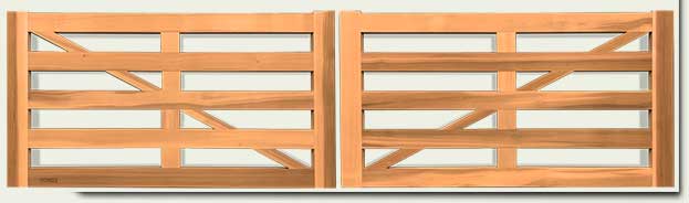link image to wood drive gates #34
