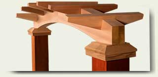 image link to wood arbor #8