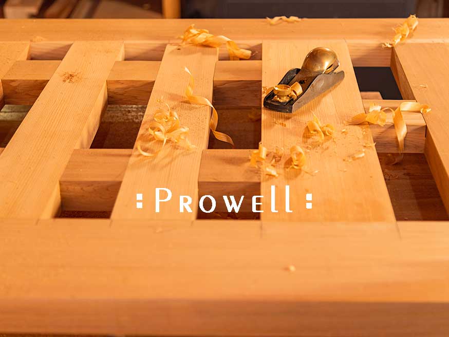 shop progress photo of woodworking hand planes