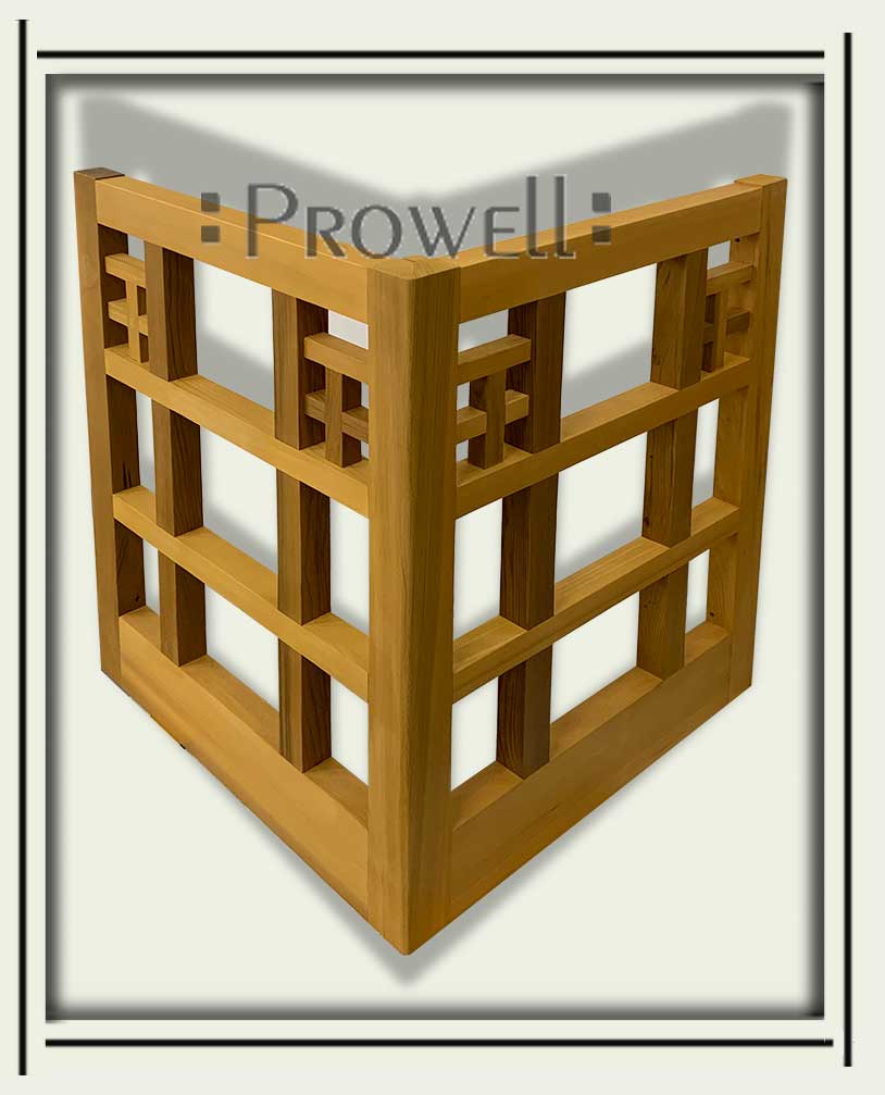 Cantilever fence corner #5