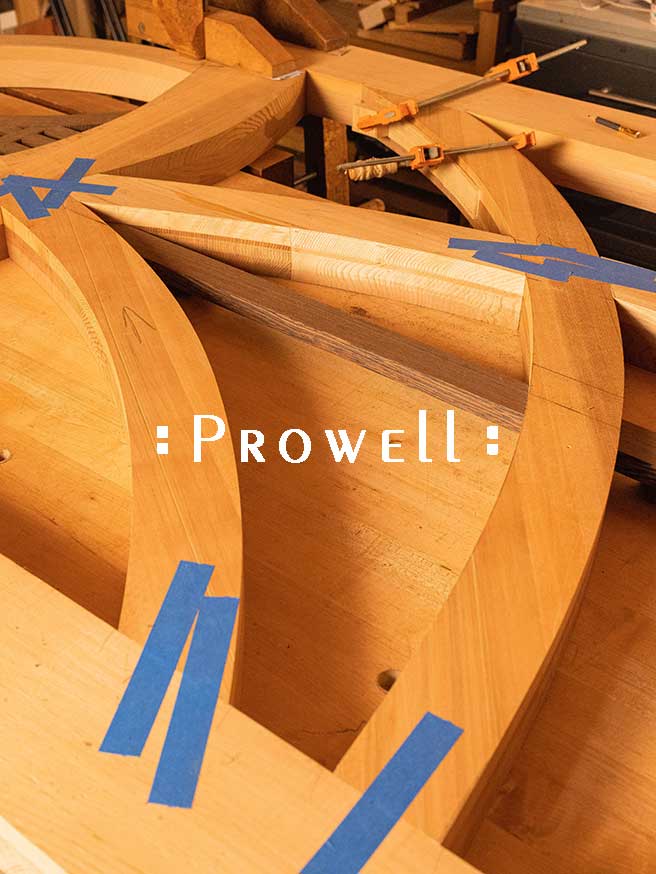 shop progress photo showing how to build the prowell wood gate #200Agg