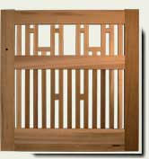 Image link to wood gate #38-8