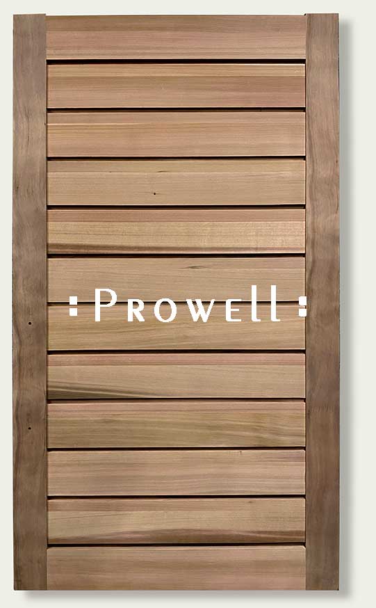 solid privacy wood gate #61 in Atherton, CA