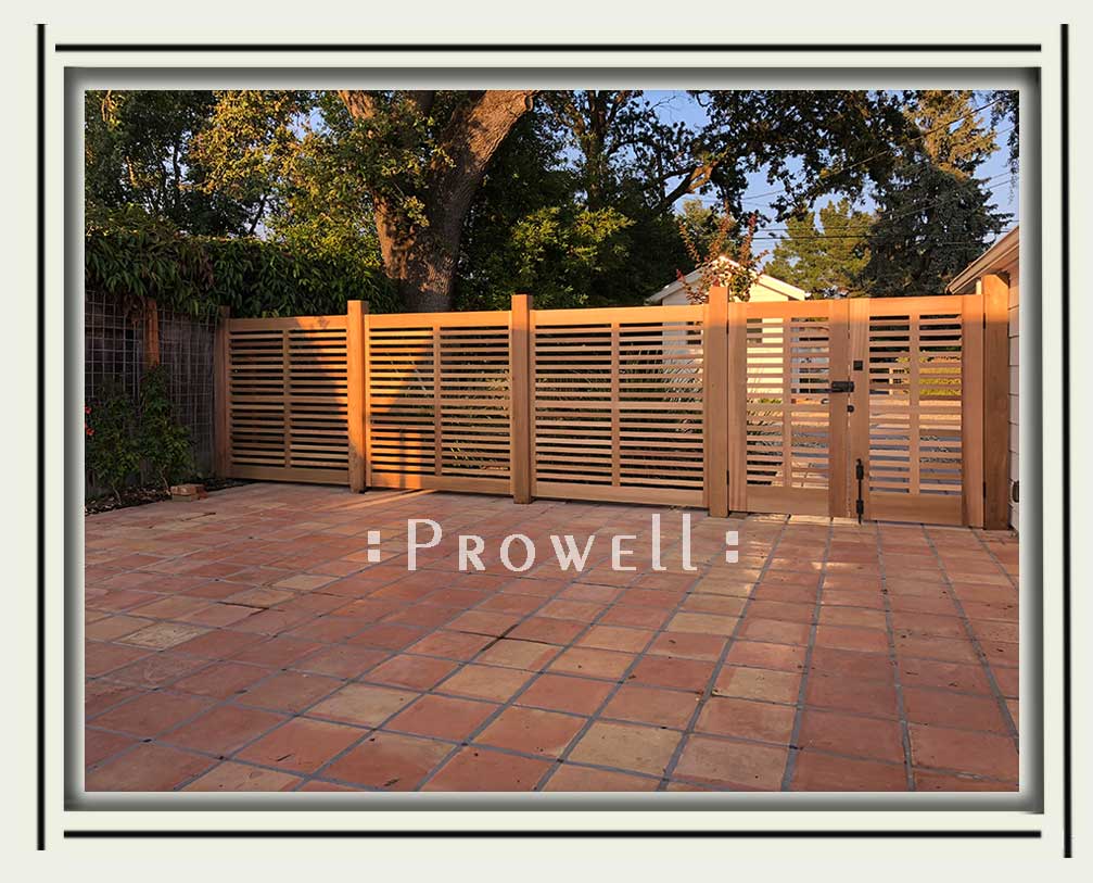 custom wood horizontal gates 99g in Sonoma, CA