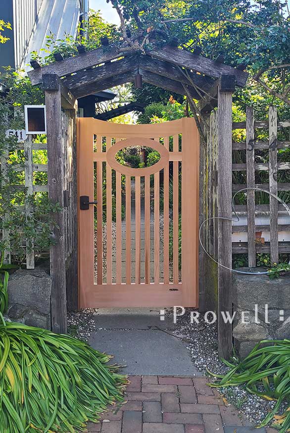custom wooden gate #2-26 in Mill Valley, CA
