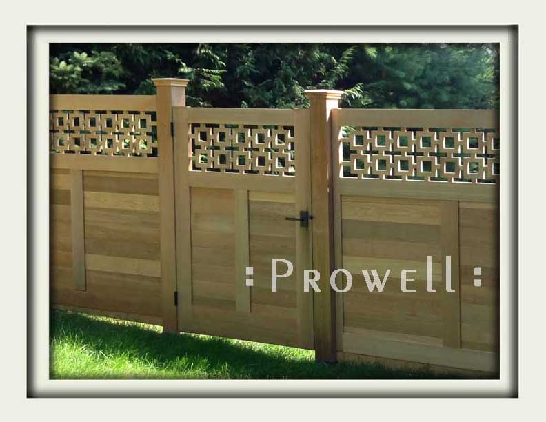 custom wood garden gate #12d in Eastchester, new York