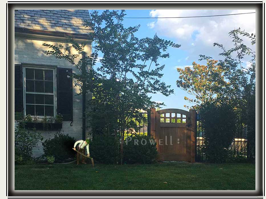 custom wood garden gate $#20-16 in Washington, DC