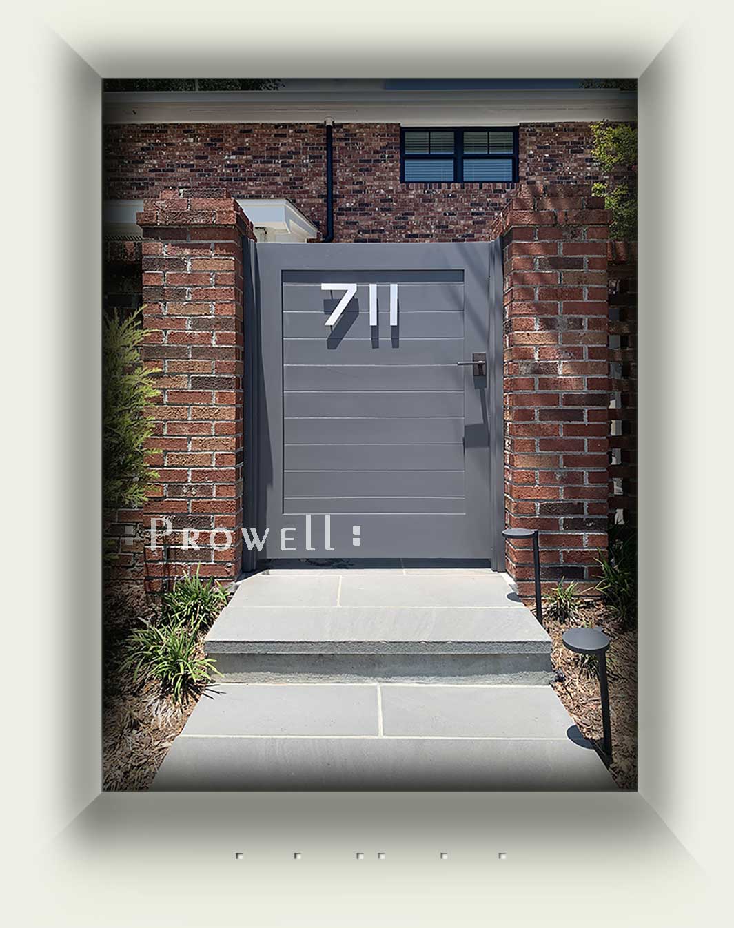 horizontal woood gate #108-7 in Mount Pleasant, South Carolina