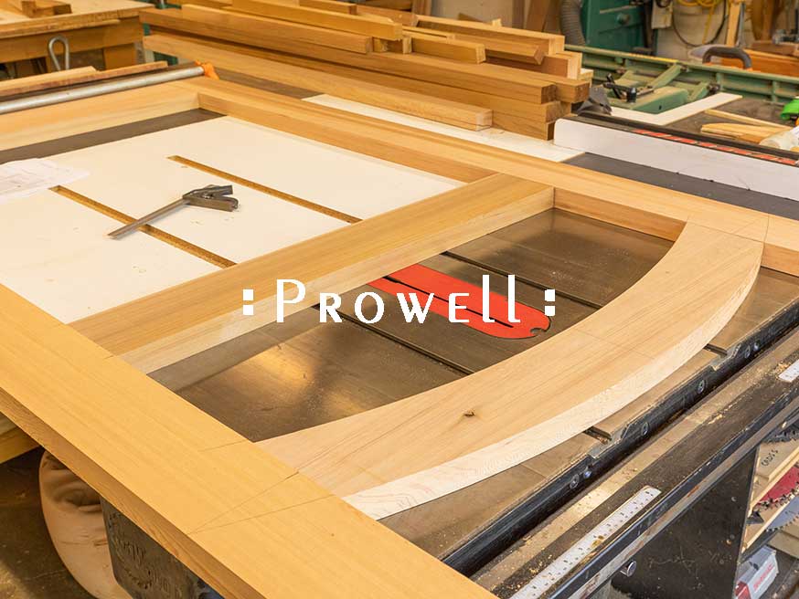 dry-fitting the wood gate #20 by prowell