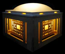 wood column landscape assembly 50